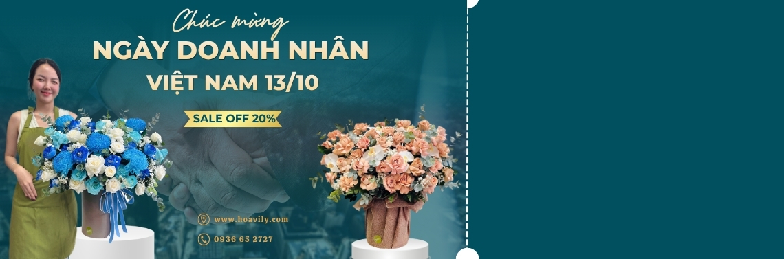 Banner ngày doanh nhân Việt Nam 13/10