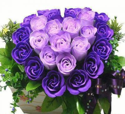 10 Bó hoa hồng tím - món quà “đốn tim” biết bao cô gái