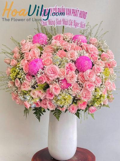 Bình hoa chúc mừng - Huy hoàng rực rỡ