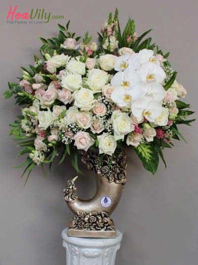 Bình hoa chúc mừng - Phát tài