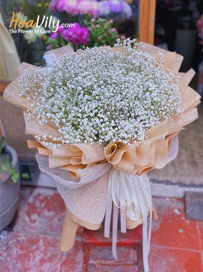 Bó hoa baby trắng - Khúc ca thần tiên