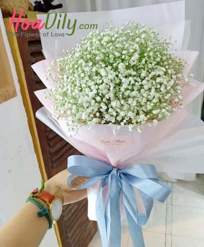 Bó hoa baby xinh xắn