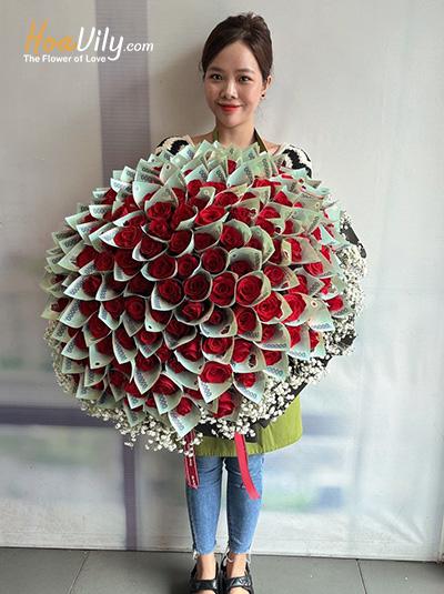 Bó hoa bằng tiền - Hơn cả yêu