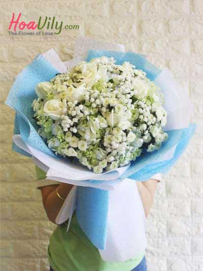 Bó hoa cẩm tú cầu - Trao yêu thương