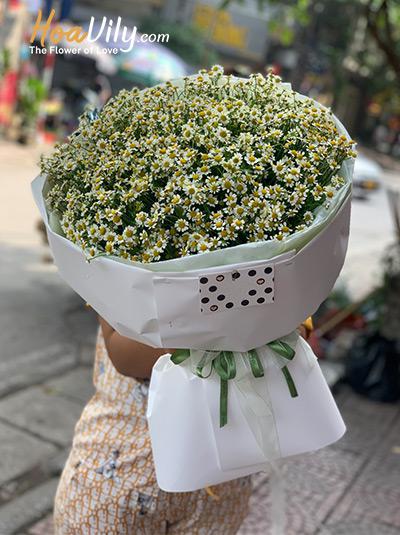 Bó hoa cúc tana - Nắng sớm mai
