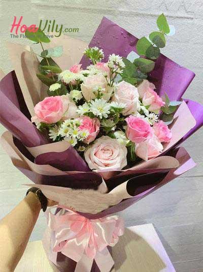 Bó hoa đẹp - Tình ngọt ngào