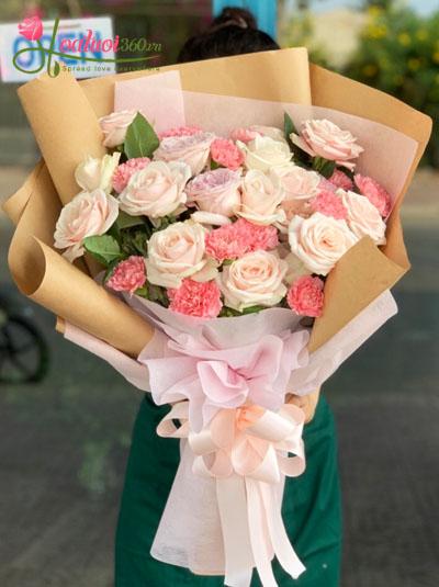 Bó hoa đẹp và sang trọng