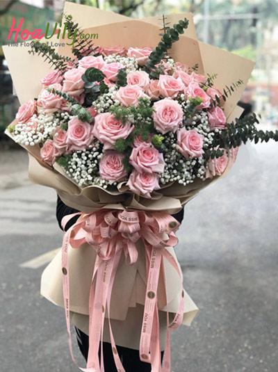Bó hoa hồng cao cấp - Pride