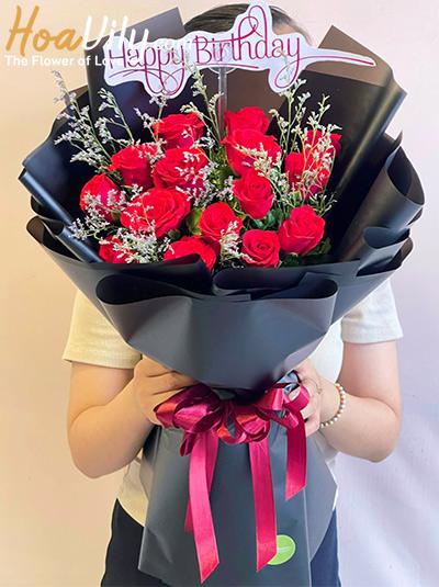 Bó hoa hồng đỏ - Missing you