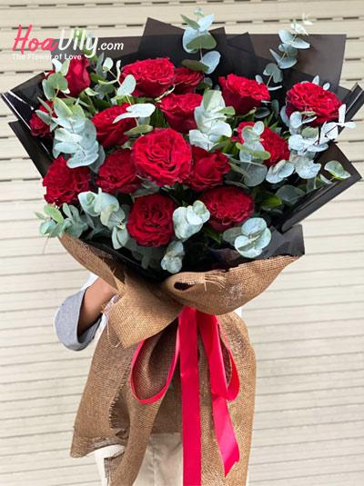 Bó Hoa hồng Ohara cao cấp