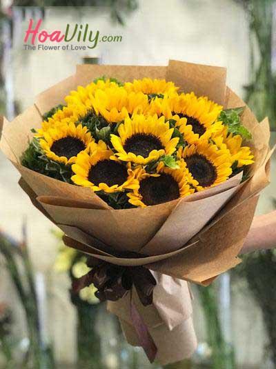 Bó hoa hướng dương- Tỏa nắng
