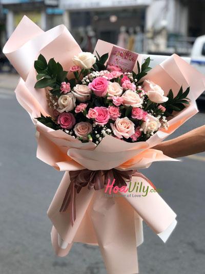 Bó hoa mật ngọt