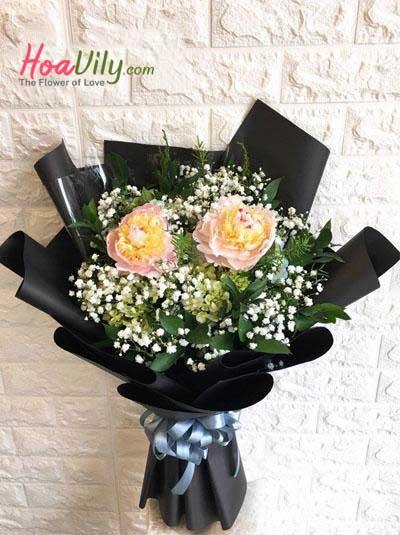 Bó hoa mẫu đơn- Tình đôi ta