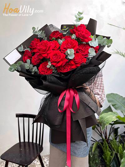 Bó hoa sinh nhật - Ánh sao rực rỡ