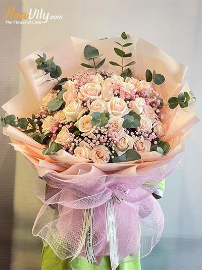 Bó hoa sinh nhật - Cực kì thích em