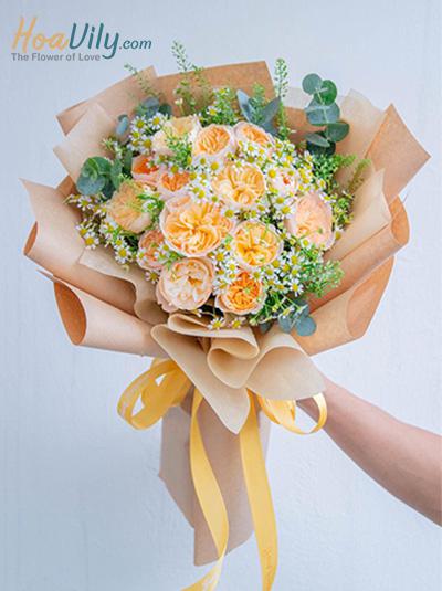 Bó hoa sinh nhật - Màu của yêu thương