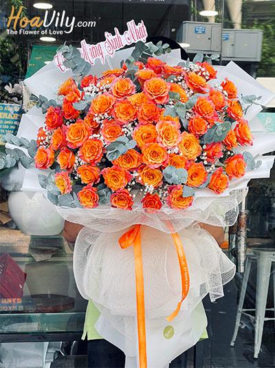 Bó hoa sinh nhật - Phương trời rực rỡ