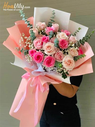 Bó hoa sinh nhật - Vạn lời tin yêu
