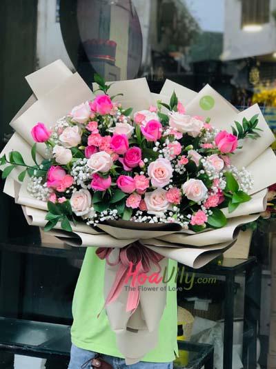 Bó hoa tươi- Em đẹp nhất đêm nay