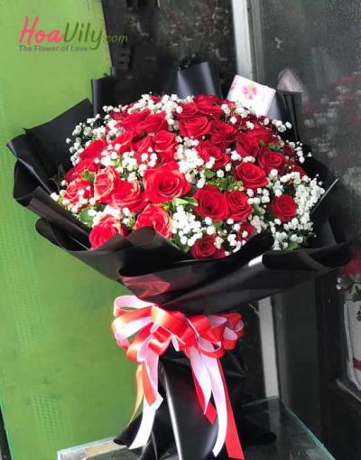 Bó hồng đỏ - Điều huyền bí