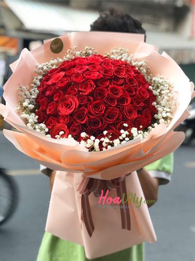 Bó hồng đỏ - Tình anh là đại dương