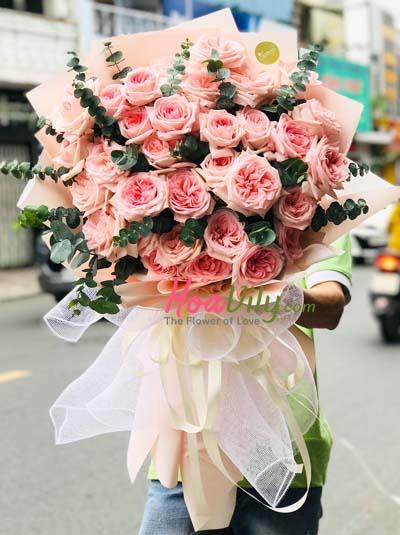 Bó hồng Ohara tuyệt đẹp