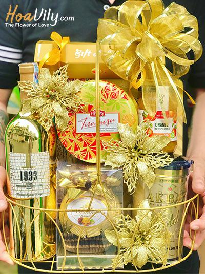 Giỏ quà tết - May mắn đầu năm