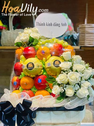 Giỏ trái cây - Kính viếng nổi buồn