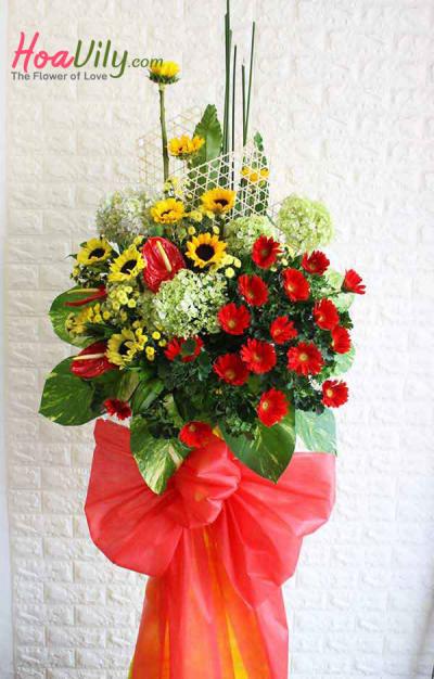 Hoa chúc mừng khai trương - Hưng Thịnh