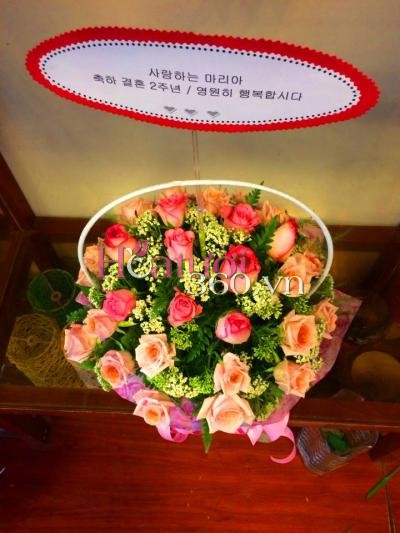 Hoa giỏ 30