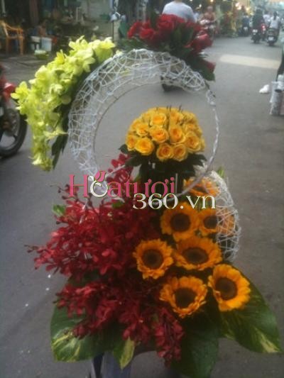 Hoa giỏ 43_Hoa tươi 360