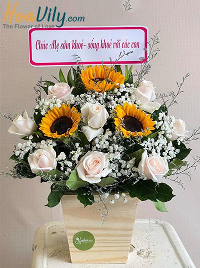 Hoa hộp gỗ - Tình yêu vĩnh cửu