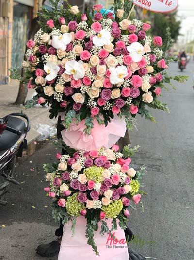 Kệ hoa chúc mừng - Ngày hồng phát