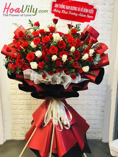 Kệ hoa khai trương hiện đại sang trọng