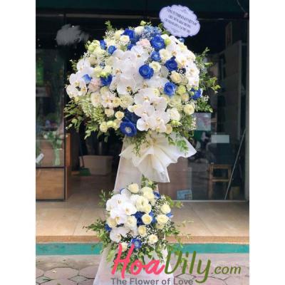 Kệ Hoa Khai Trương Phú Quý Vinh Hoa