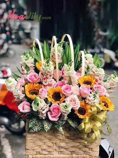 Mẫu hoa chúc mừng đẹp nhất