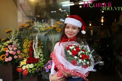 Những mẫu hoa Giáng sinh sang trọng