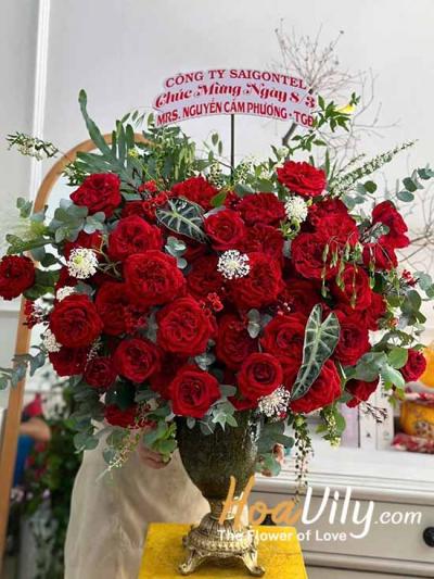 Tặng Hoa Cắm Bình Đẹp & Sang Trọng | Phù Hợp Mọi Sự Kiện