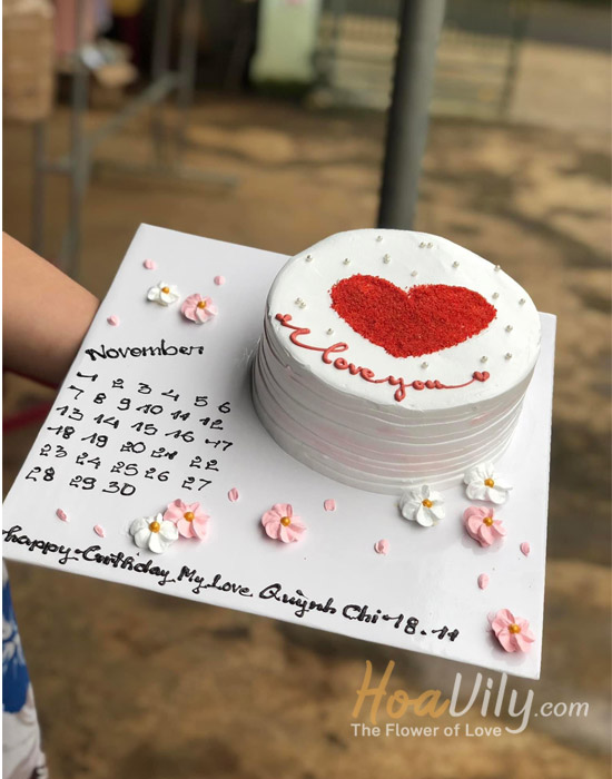 Bánh kem sinh nhật - Viên mãn