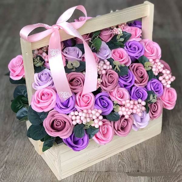 Hoa hồng sáp cực xinh dành tặng sinh nhật bạn
