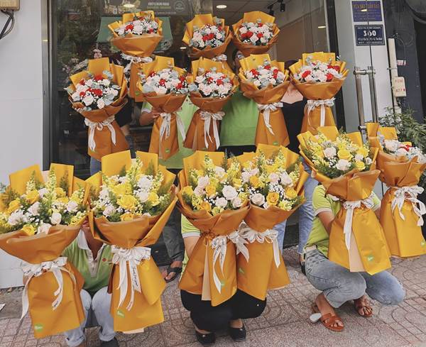 Dịch vụ hoa sự kiện số lượng lớn uy tín, chất lượng