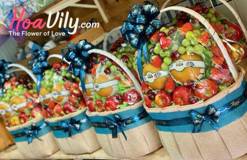 Giỏ trái cây tặng Thầy giáo ngày 20 tháng 11