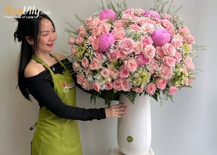 Hoa chúc mừng ngày thầy thuốc Việt Nam 27-2