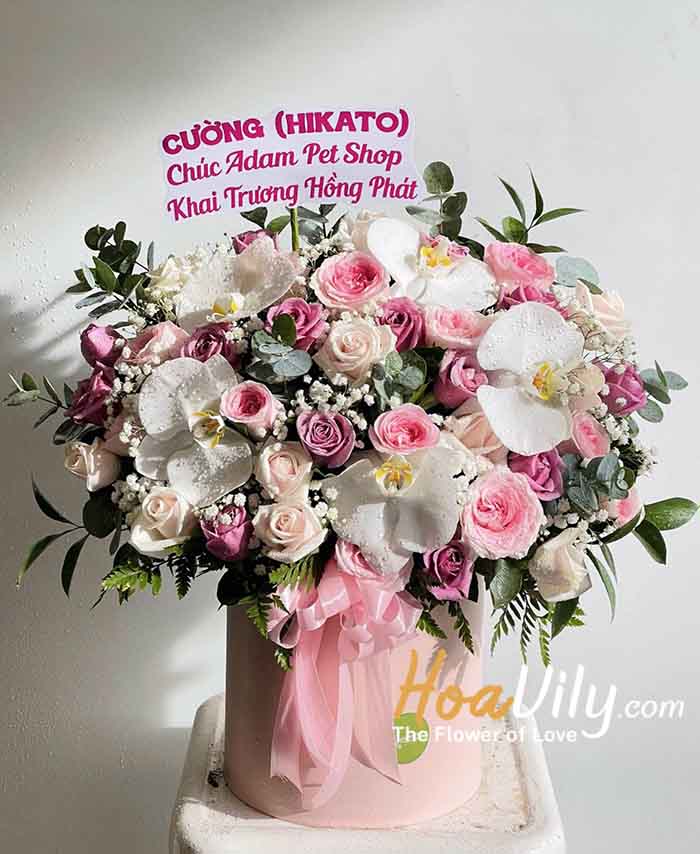 Hộp hoa 8/3 độc đáo