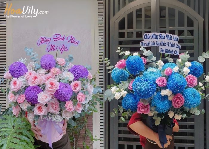 Hộp hoa sang trọng tặng bác sĩ nữ dịp ngày thầy thuốc Việt Nam