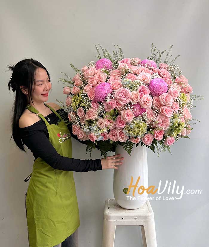 Mua hoa 8/3 giá rẻ tại Hoa Vily