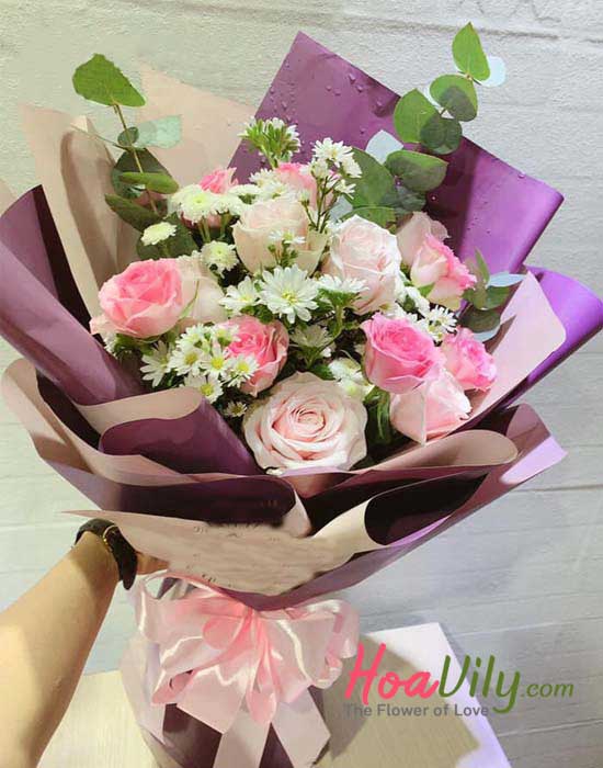 Bó hoa đẹp - Tình ngọt ngào - Hoavily