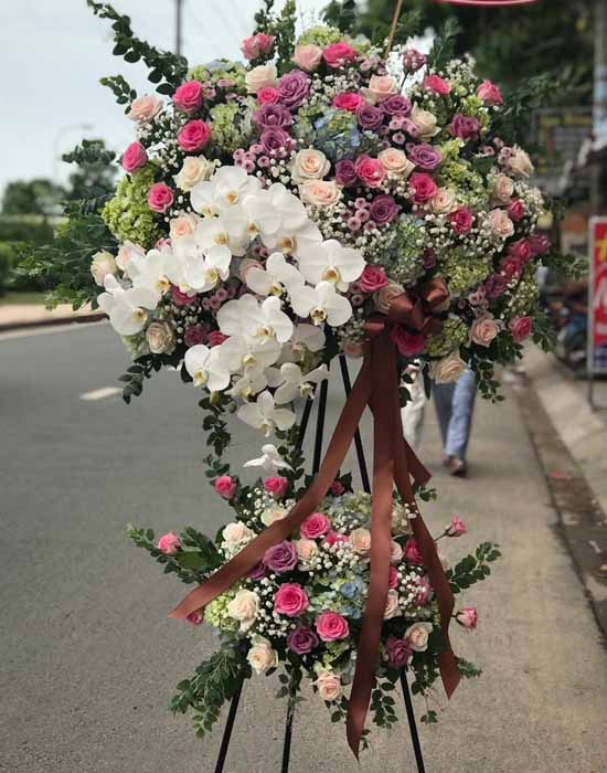 Kệ hoa chúc mừng - Khai trương hồng phát