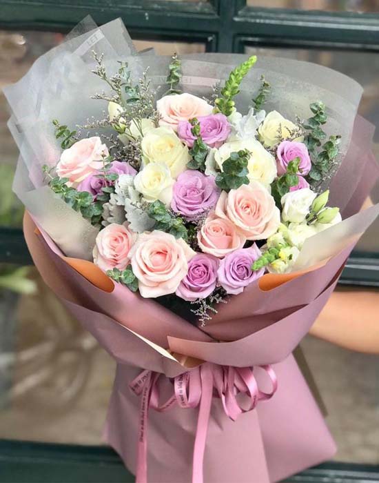 Bó hoa xinh - Nét yêu kiều