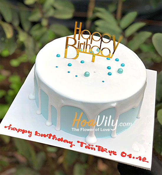 Bánh kem sinh nhật - Luôn yêu đời